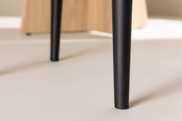 Alfons Käsinojatuoli Musta - Venture Home - Ruokapöydän tuolit - Meikkituoli - Käsinojallinen tuoli