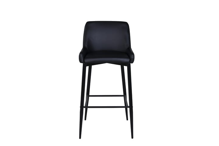 Baarituoli Pinilla - Keinonahka/Musta - Ruokapöydän tuolit