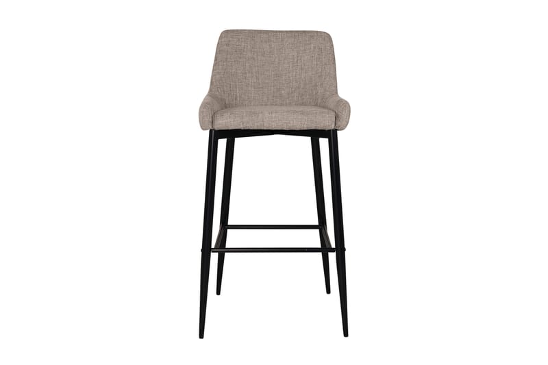 Baarituoli Plaza - Beige/Musta - Huonekalut - Tuoli & nojatuoli - Ruokapöydän tuolit