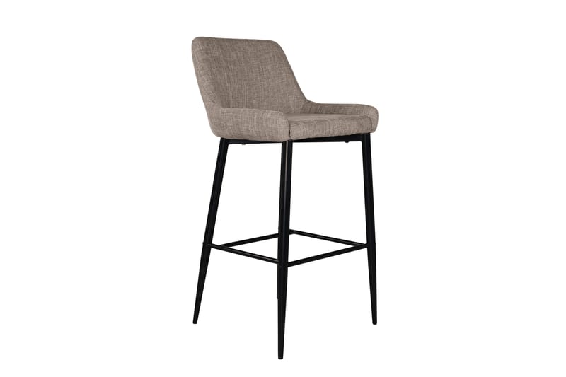 Baarituoli Plaza - Beige/Musta - Huonekalut - Tuoli & nojatuoli - Ruokapöydän tuolit