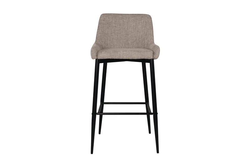 Baarituoli Plaza - Beige/Musta - Huonekalut - Tuoli & nojatuoli - Ruokapöydän tuolit