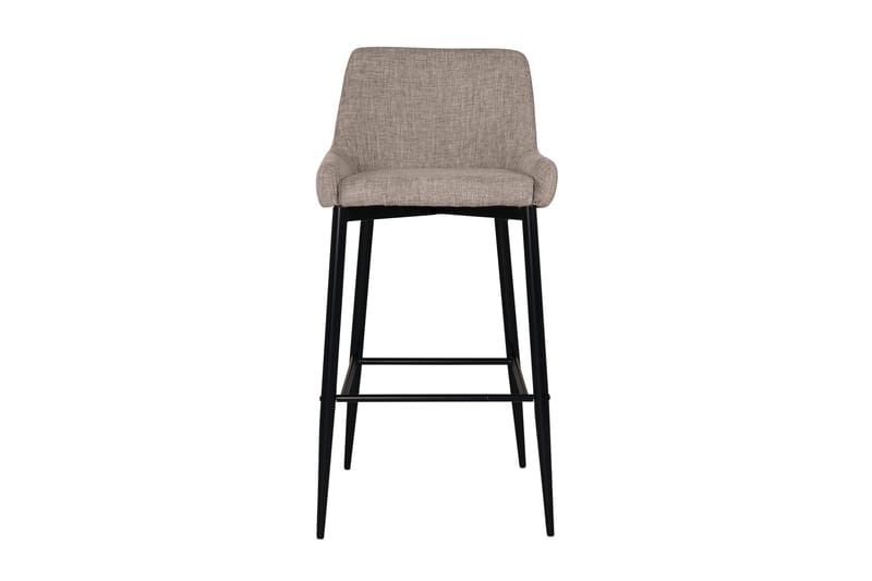 Baarituoli Plaza - Beige/Musta - Huonekalut - Tuoli & nojatuoli - Ruokapöydän tuolit