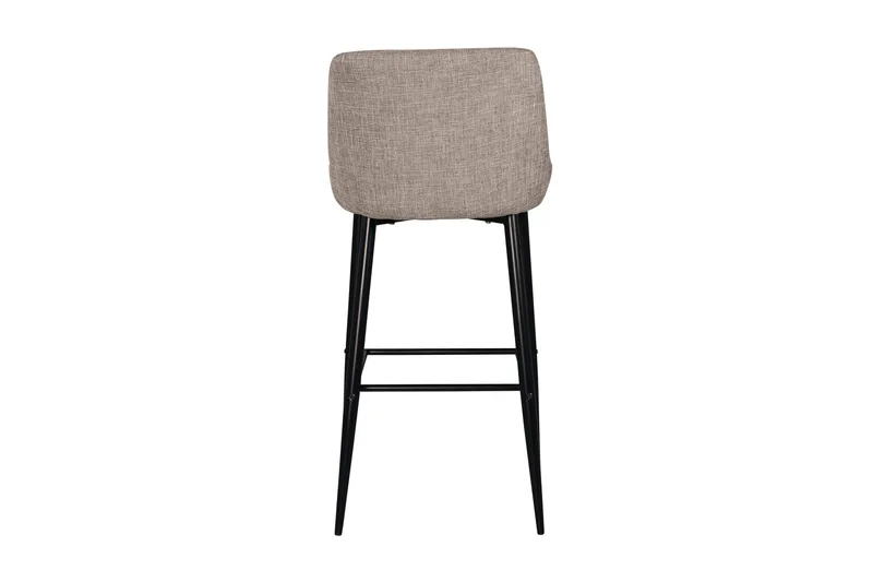 Baarituoli Plaza - Beige/Musta - Huonekalut - Tuoli & nojatuoli - Ruokapöydän tuolit