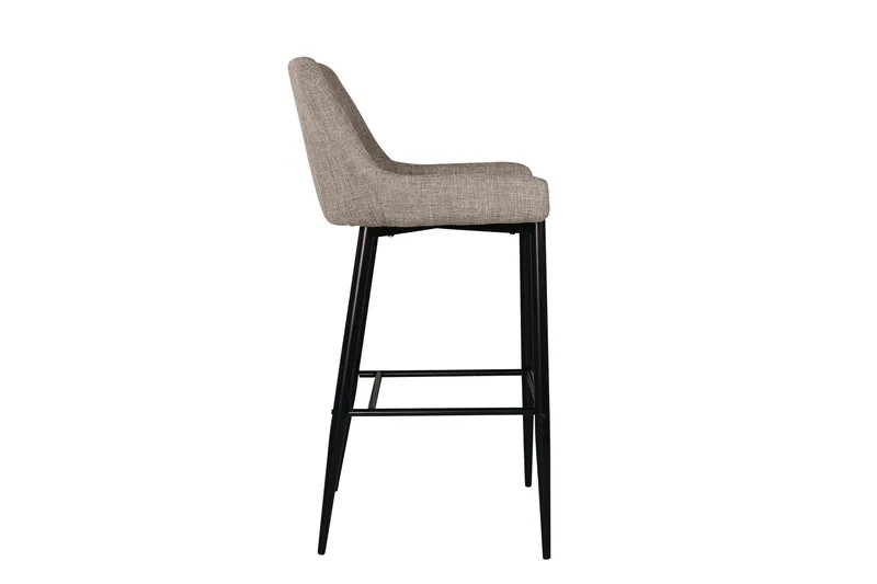 Baarituoli Plaza - Beige/Musta - Huonekalut - Tuoli & nojatuoli - Ruokapöydän tuolit