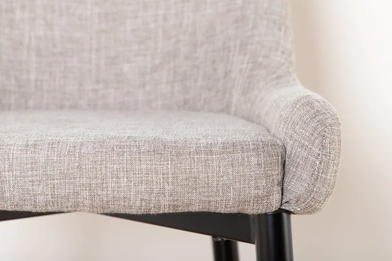 Baarituoli Plaza - Beige/Musta - Huonekalut - Tuoli & nojatuoli - Ruokapöydän tuolit