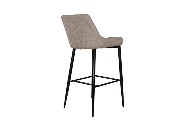 Baarituoli Plaza - Beige/Musta - Huonekalut - Tuoli & nojatuoli - Ruokapöydän tuolit