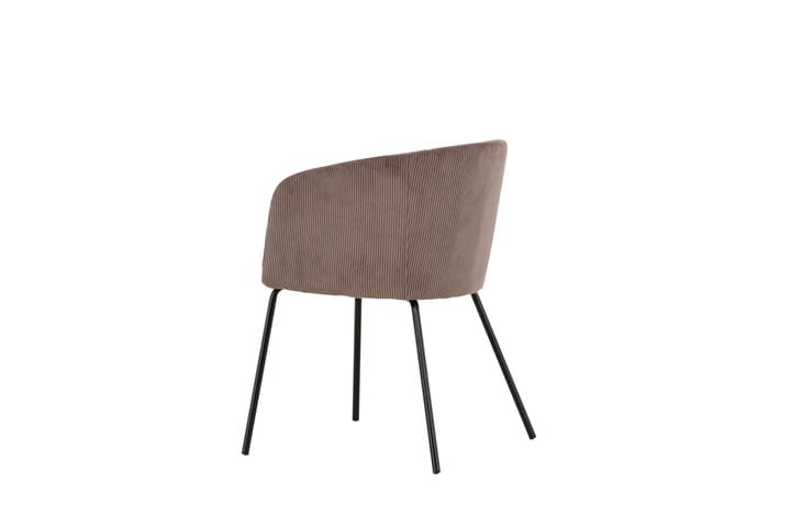 Berita Käsinojatuoli Ruskea - Furniture Fashion - Ruokapöydän tuolit - Meikkituoli - Käsinojallinen tuoli