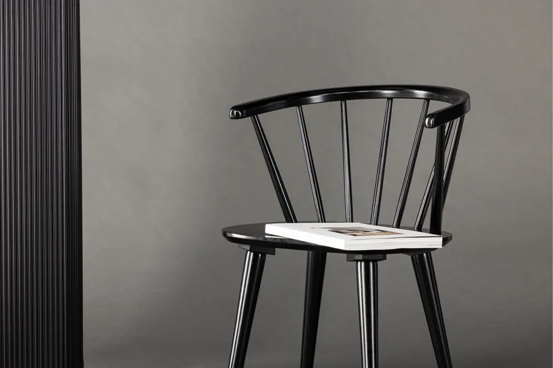 Bobby Käsinojatuoli - Musta - Huonekalut - Tuoli & nojatuoli - Ruokapöydän tuolit