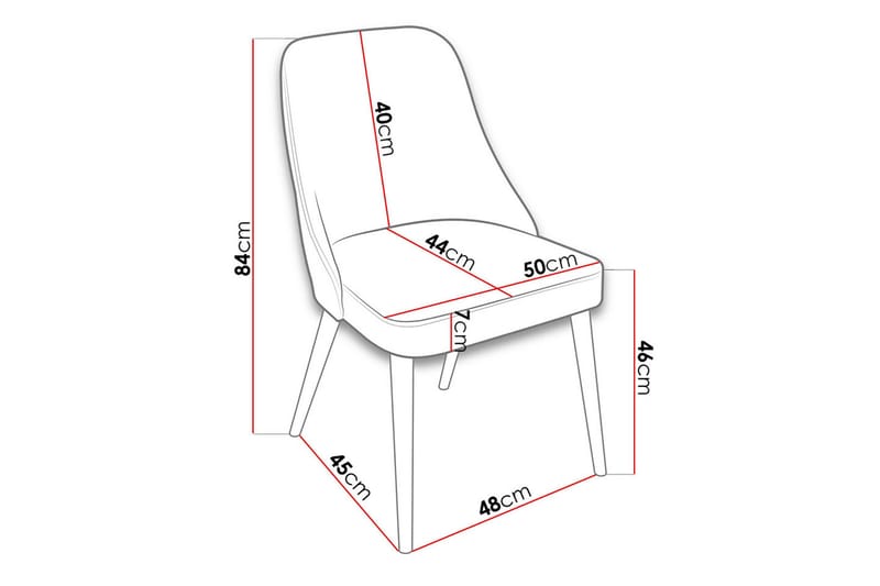 Buckfast Ruokatuoli - Huonekalut - Tuoli & nojatuoli - Ruokapöydän tuolit