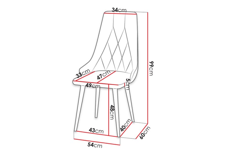 Buckfast Ruokatuoli - Huonekalut - Tuoli & nojatuoli - Ruokapöydän tuolit