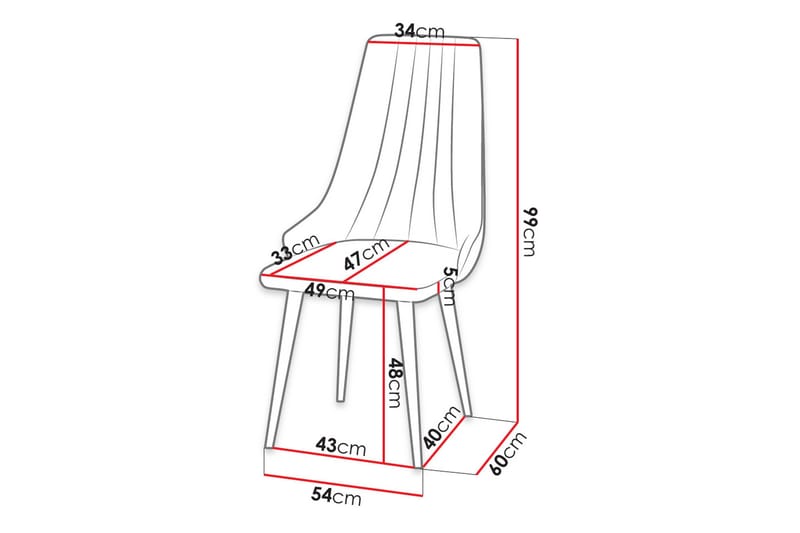 Buckfast Ruokatuoli - Huonekalut - Tuoli & nojatuoli - Ruokapöydän tuolit