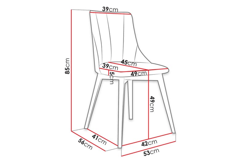Buckfast Ruokatuoli - Huonekalut - Tuoli & nojatuoli - Ruokapöydän tuolit