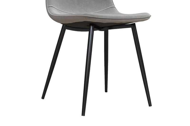 Calvin Ruokatuoli Harmaa 2 kpl - Dorel Home - Huonekalut - Tuoli & nojatuoli - Ruokapöydän tuolit