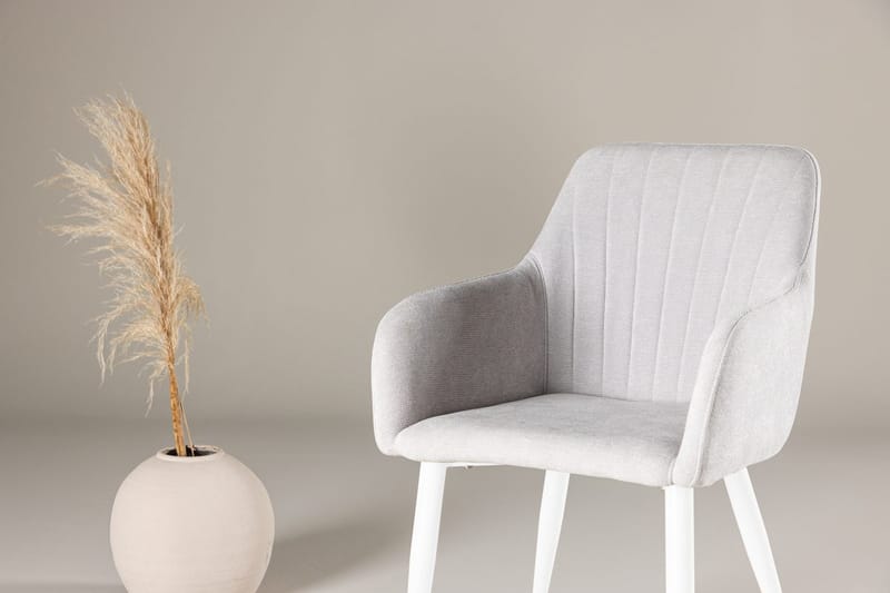 Comfort Käsinojatuoli - Vaaleanharmaa - Huonekalut - Tuoli & nojatuoli - Ruokapöydän tuolit