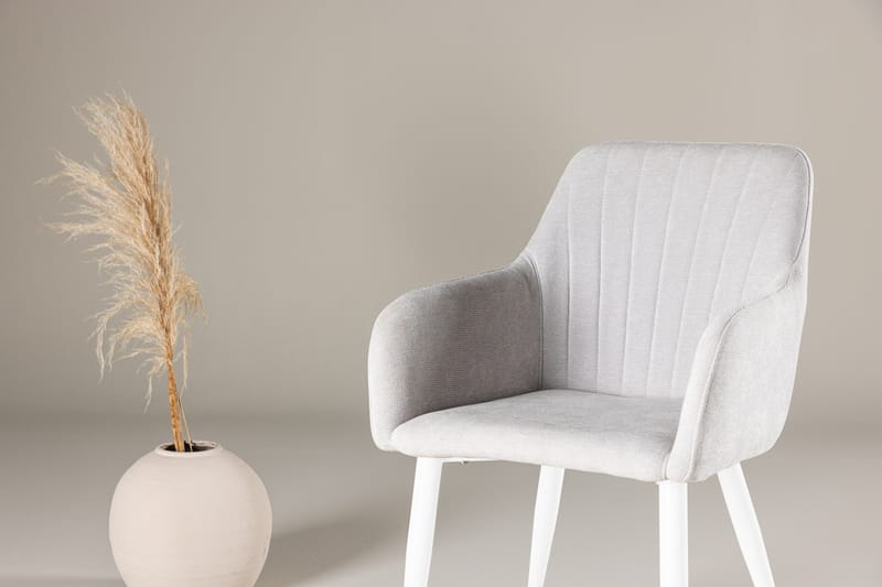 Comfort Käsinojatuoli - Vaaleanharmaa - Huonekalut - Tuoli & nojatuoli - Ruokapöydän tuolit
