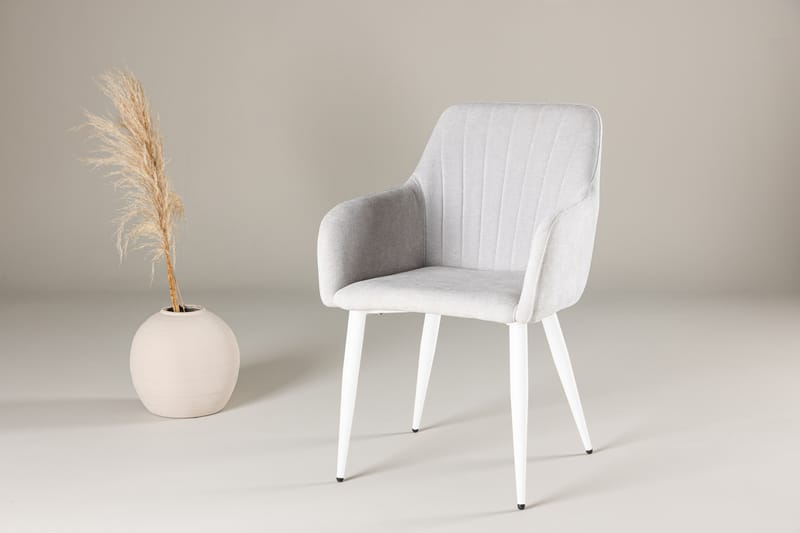 Comfort Käsinojatuoli - Vaaleanharmaa - Huonekalut - Tuoli & nojatuoli - Ruokapöydän tuolit