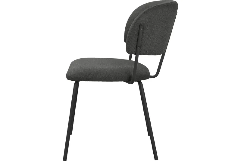 Käsinojallinen tuoli Kadure - Antrasiitti - Huonekalut - Tuoli & nojatuoli - Ruokapöydän tuolit