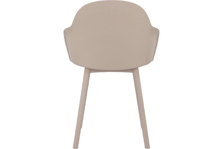 Käsinojallinen tuoli Kaella - Beige - Ruokapöydän tuolit - Meikkituoli - Käsinojallinen tuoli
