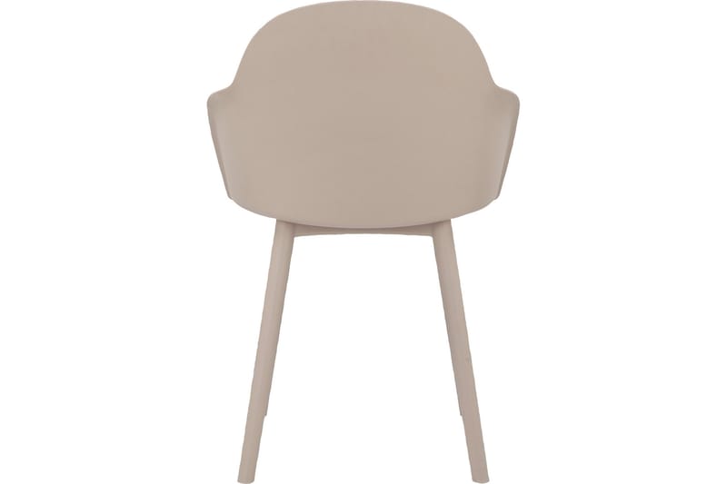 Käsinojallinen tuoli Kaella - Beige - Huonekalut - Tuoli & nojatuoli - Ruokapöydän tuolit