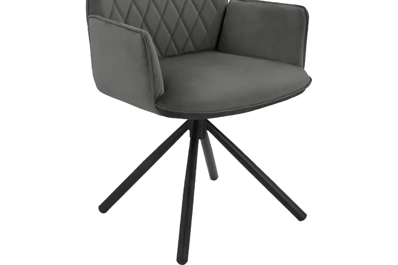 Käsinojallinen tuoli Masoomie - Antrasiitti - Huonekalut - Tuoli & nojatuoli - Ruokapöydän tuolit