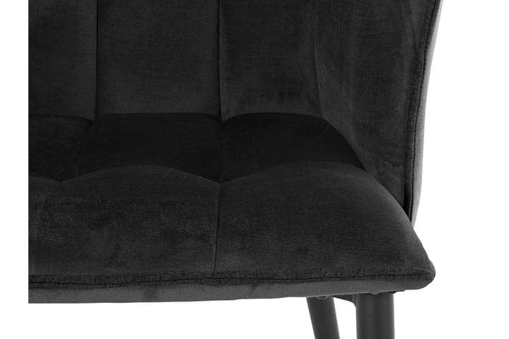 Käsinojallinen tuoli Michikka - Musta - Ruokapöydän tuolit - Meikkituoli - Käsinojallinen tuoli