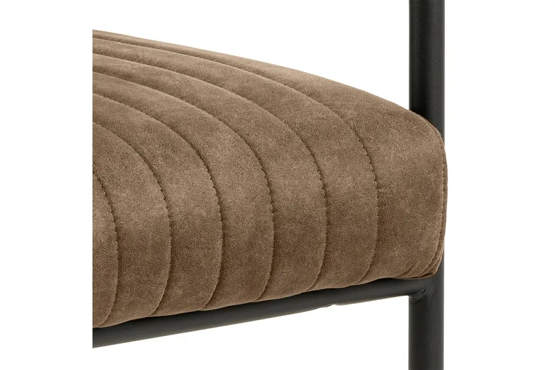 Käsinojatuoli Salini - Ruskea - Huonekalut - Tuoli & nojatuoli - Ruokapöydän tuolit