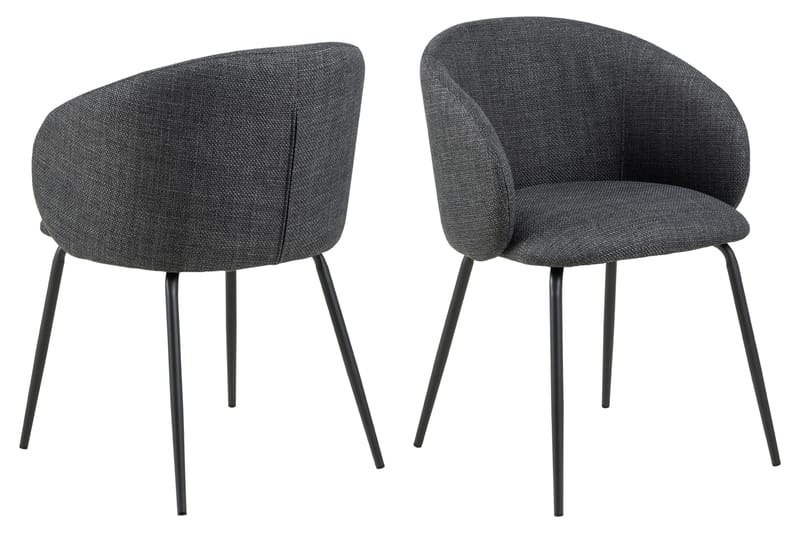 Käsinojatuoli Sarad, Harmaa