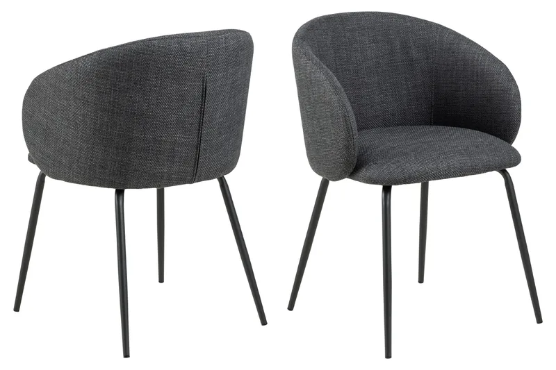 Käsinojatuoli Sarad, Harmaa