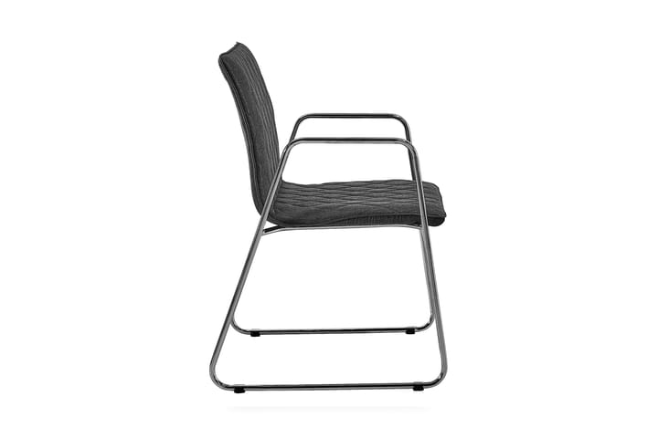 Keittiötuoli Havener - Harmaa - Meikkituoli - Käsinojallinen tuoli - Ruokapöydän tuolit