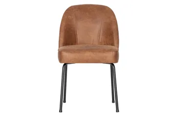 Keittiötuoli Nahia Nahka - Ruskea - Huonekalut - Tuoli & nojatuoli - Ruokapöydän tuolit