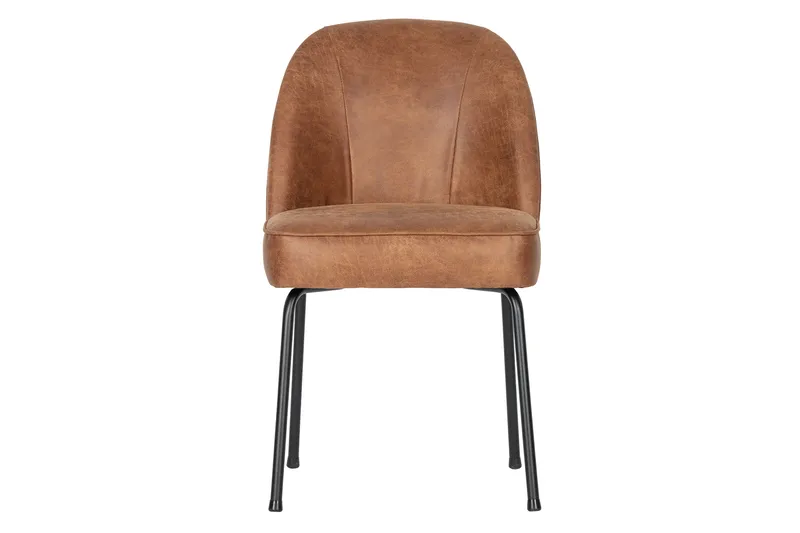 Keittiötuoli Nahia Nahka - Ruskea - Huonekalut - Tuoli & nojatuoli - Ruokapöydän tuolit
