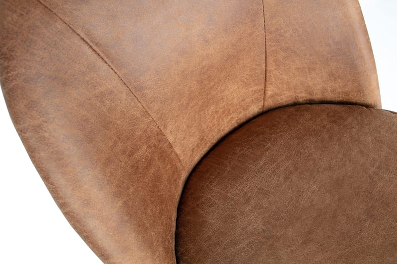 Keittiötuoli Nahia Nahka - Ruskea - Huonekalut - Tuoli & nojatuoli - Ruokapöydän tuolit