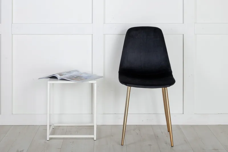 Keittiötuoli Tommy Sametti - Huonekalut - Tuoli & nojatuoli - Ruokapöydän tuolit