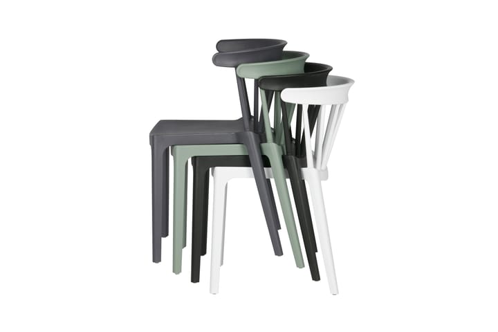 Keittiötuoli Yamanu - Musta - Ruokapöydän tuolit - Pinnatuoli