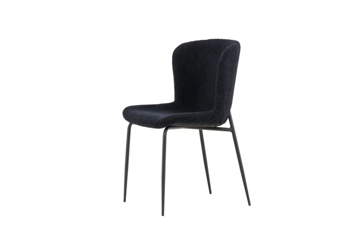 Manjetor Ruokatuoli Musta - Venture Home - Ruokapöydän tuolit