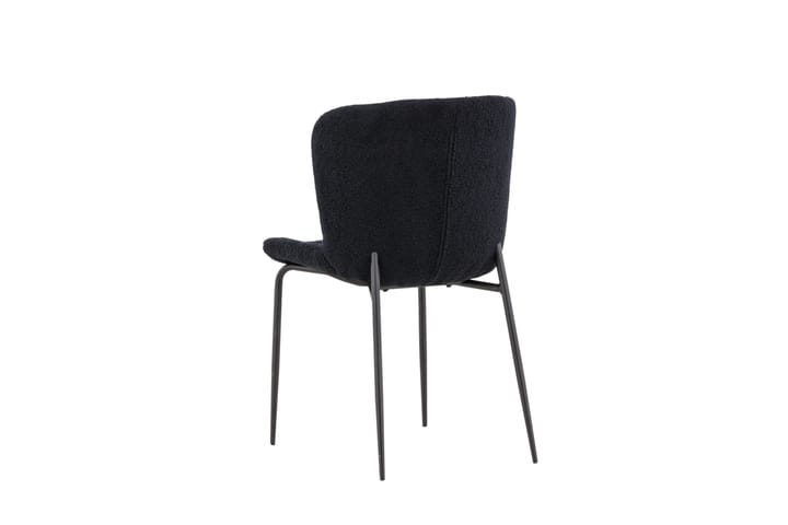 Manjetor Ruokatuoli Musta - Venture Home - Ruokapöydän tuolit