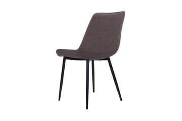Melrose Design ruokatuoli keinonahkaa - Ruskea - Huonekalut - Tuoli & nojatuoli - Ruokapöydän tuolit