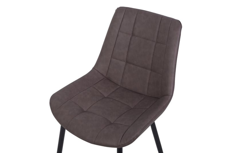 Melrose Design ruokatuoli keinonahkaa - Ruskea - Huonekalut - Tuoli & nojatuoli - Ruokapöydän tuolit