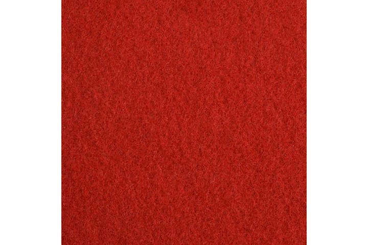 Näyttelymatto pelkistetty 1,6x12 m punainen - Punainen - Ruokapöydän tuolit - Meikkituoli - Käsinojallinen tuoli