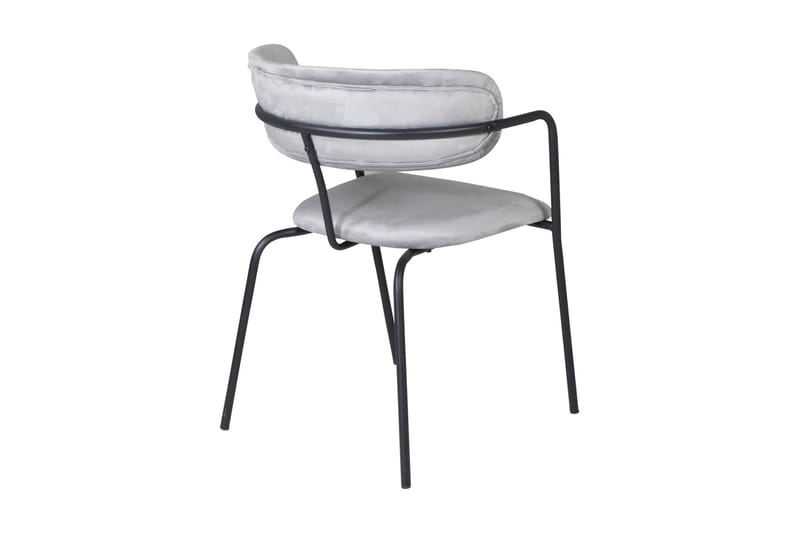 Nojatuoli Arrow - Harmaa/Musta - Huonekalut - Tuoli & nojatuoli - Ruokapöydän tuolit