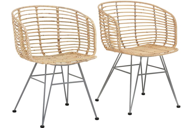 Nojatuoli Eiber - Luonnonväri - Huonekalut - Tuoli & nojatuoli - Ruokapöydän tuolit