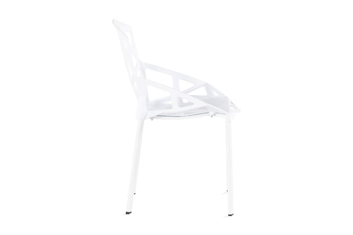 Nojatuoli Hauke - Valkoinen - Ruokapöydän tuolit