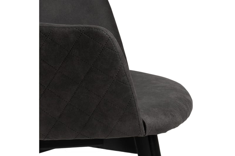 Nojatuoli Mikila - Harmaa/Musta - Huonekalut - Tuoli & nojatuoli - Ruokapöydän tuolit