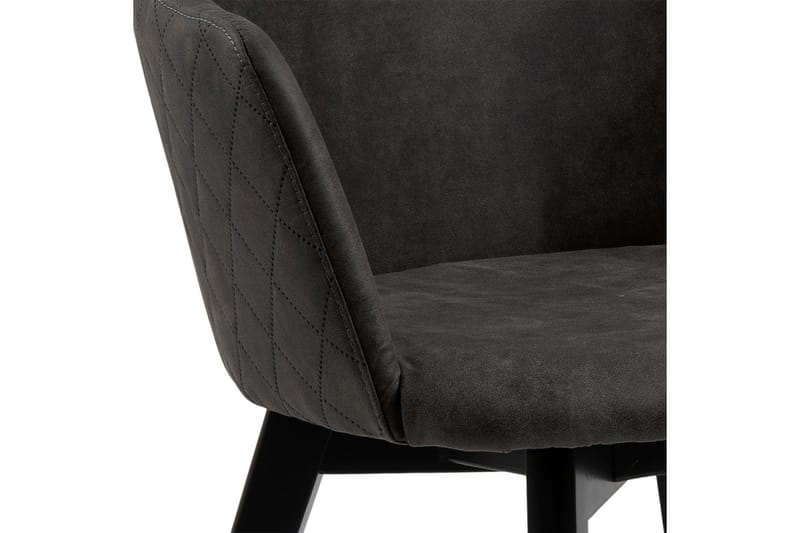 Nojatuoli Mikila - Harmaa/Musta - Huonekalut - Tuoli & nojatuoli - Ruokapöydän tuolit