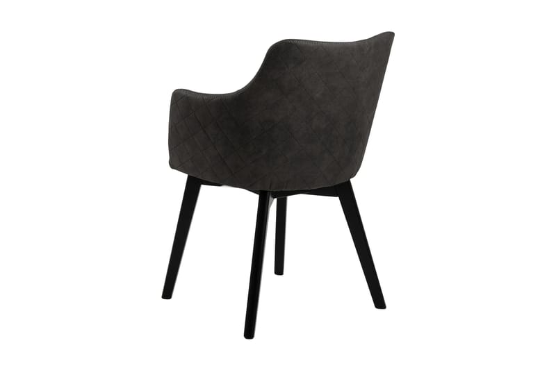 Nojatuoli Mikila - Harmaa/Musta - Huonekalut - Tuoli & nojatuoli - Ruokapöydän tuolit