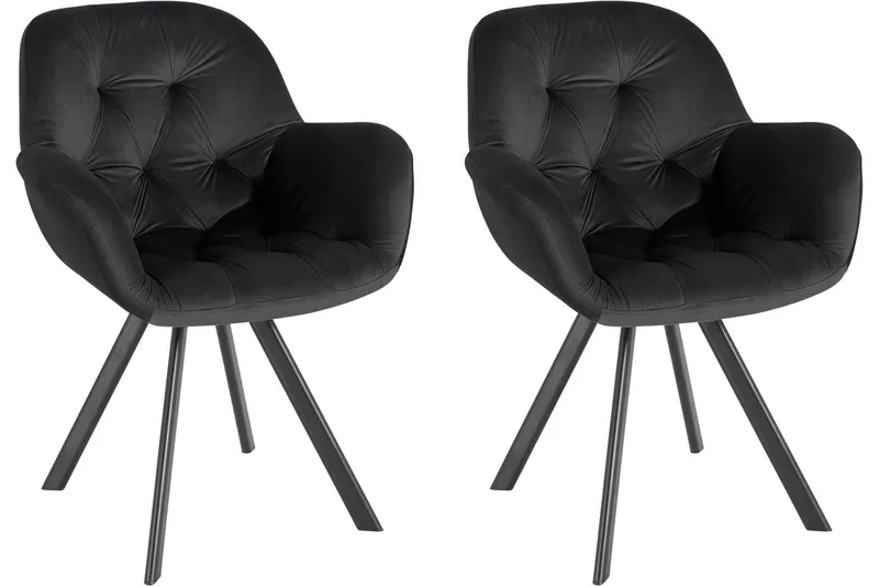 Nojatuoli Missori, Musta