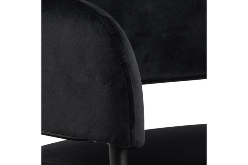 Nojatuoli Orven - Musta/Matta Musta - Huonekalut - Tuoli & nojatuoli - Ruokapöydän tuolit