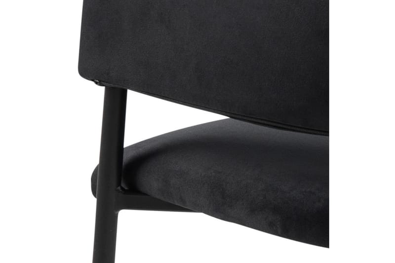 Nojatuoli Orven - Musta/Matta Musta - Huonekalut - Tuoli & nojatuoli - Ruokapöydän tuolit
