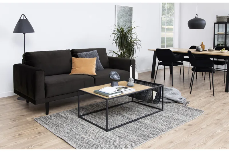 Nojatuoli Orven - Musta/Matta Musta - Huonekalut - Tuoli & nojatuoli - Ruokapöydän tuolit