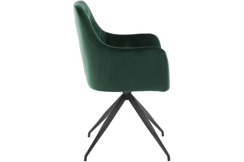 Nojatuoli Stammer - Vihreä - Huonekalut - Tuoli & nojatuoli - Ruokapöydän tuolit